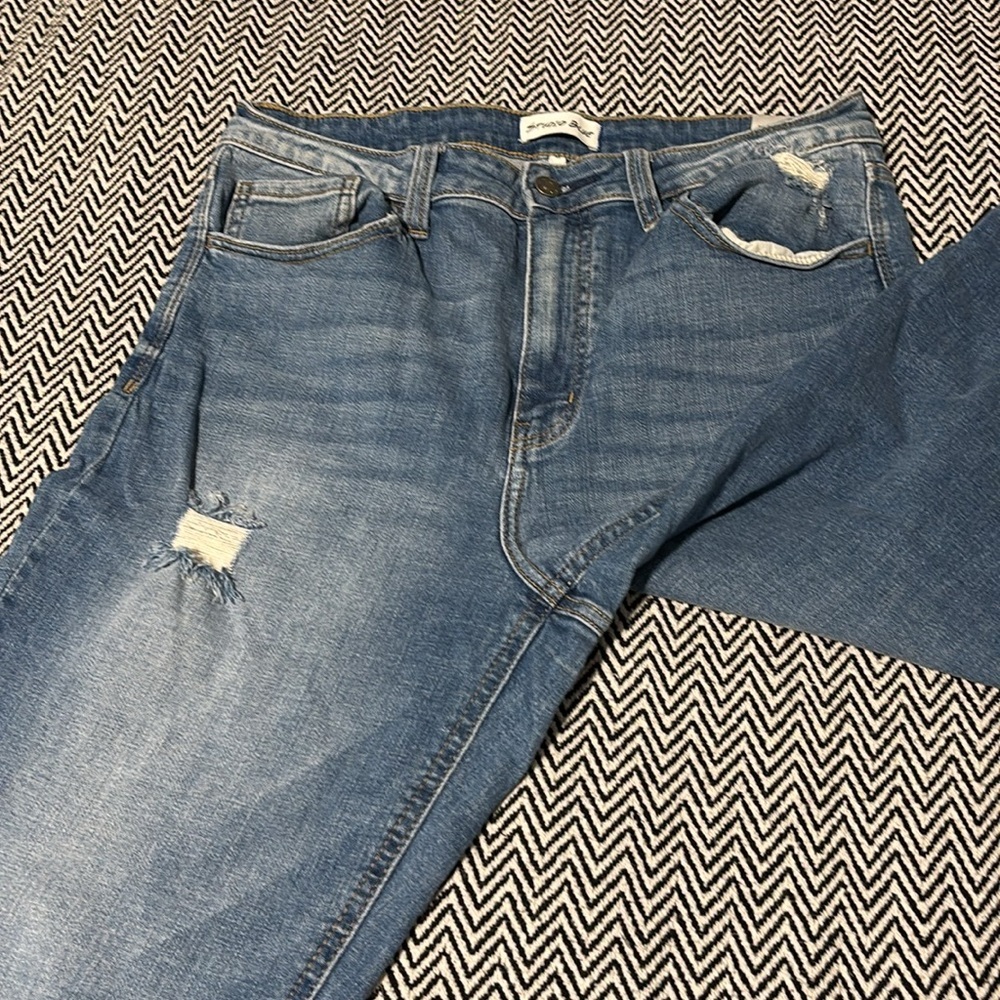 Studio Blue Straight Leg Jeans | Sz 32 - Picture 6 of 9